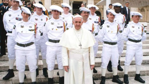 Chasseurs alpins Vatican pape François