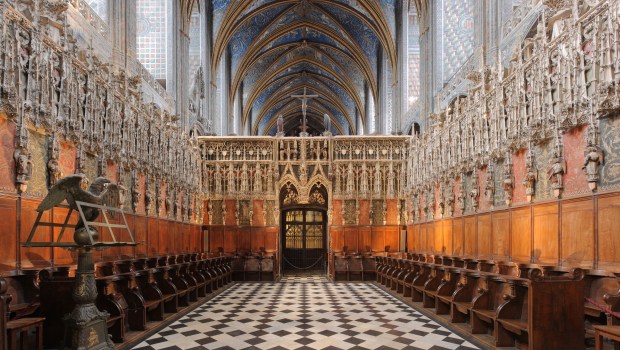 Chœur de la cathédrale Sainte-Cécile d'Albi.