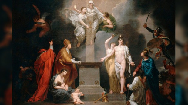 ALLEGORY OF THE CONCORDAT OF 1801