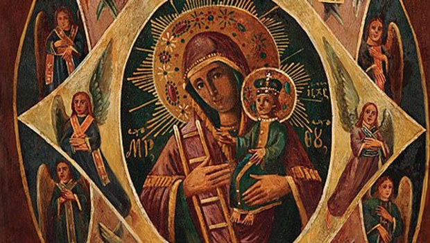 THEOTOKOS,UNBURNT BUSH