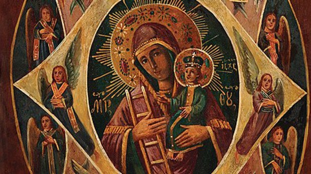 THEOTOKOS,UNBURNT BUSH