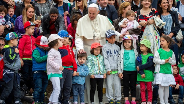 POPE FRANCIS,CHILDREN