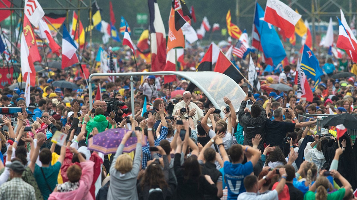 POPE FRANCIS POLAND WYD