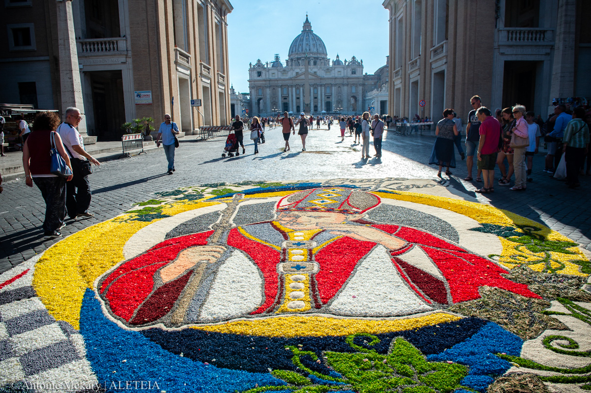 INFIORATA ROMA VATICAN