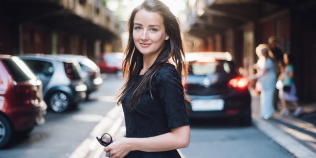 YOUNG,GIRL,STREET