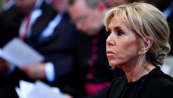 BRIGITTE MACRON,CHURCH