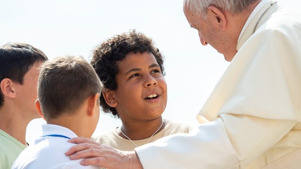 POPE FRANCIS,YOUTH,BOYS