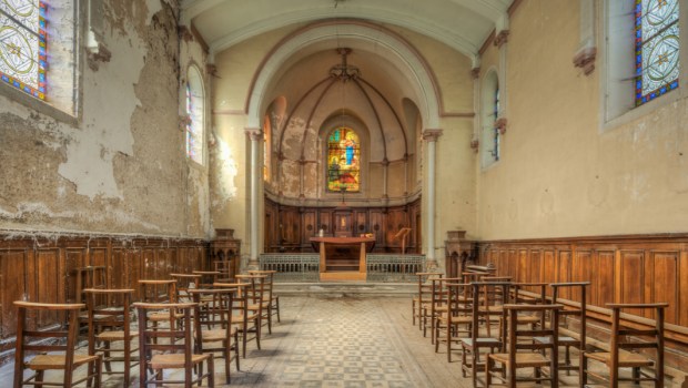 église abandonnée
