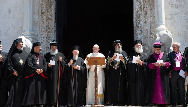 BARI,POPE FRANCIS