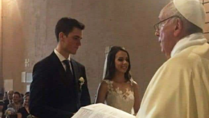 POPE WEDDING