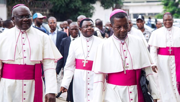 Marcel Utembi Conference Episcopale Nationale du Congo - CENCO 000_JI9H6 AFP