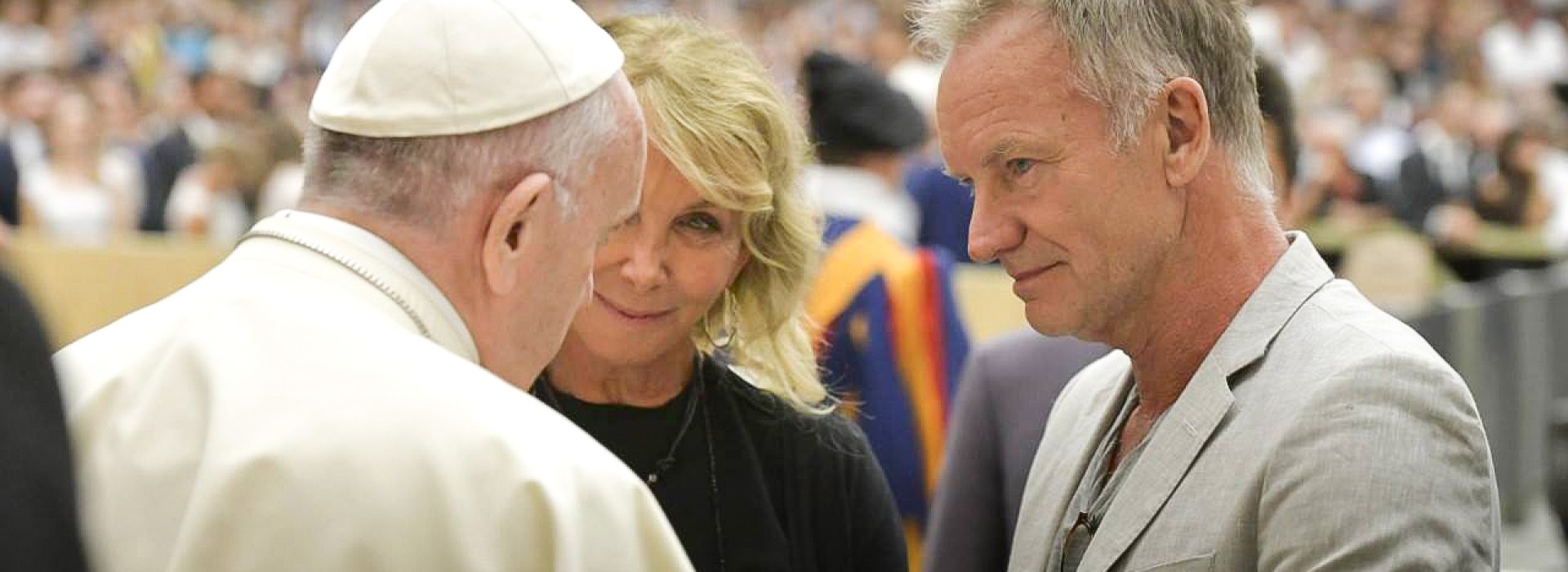 STING,POPE FRANCIS
