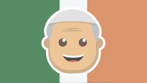 IRELAND,POPE EMOJI