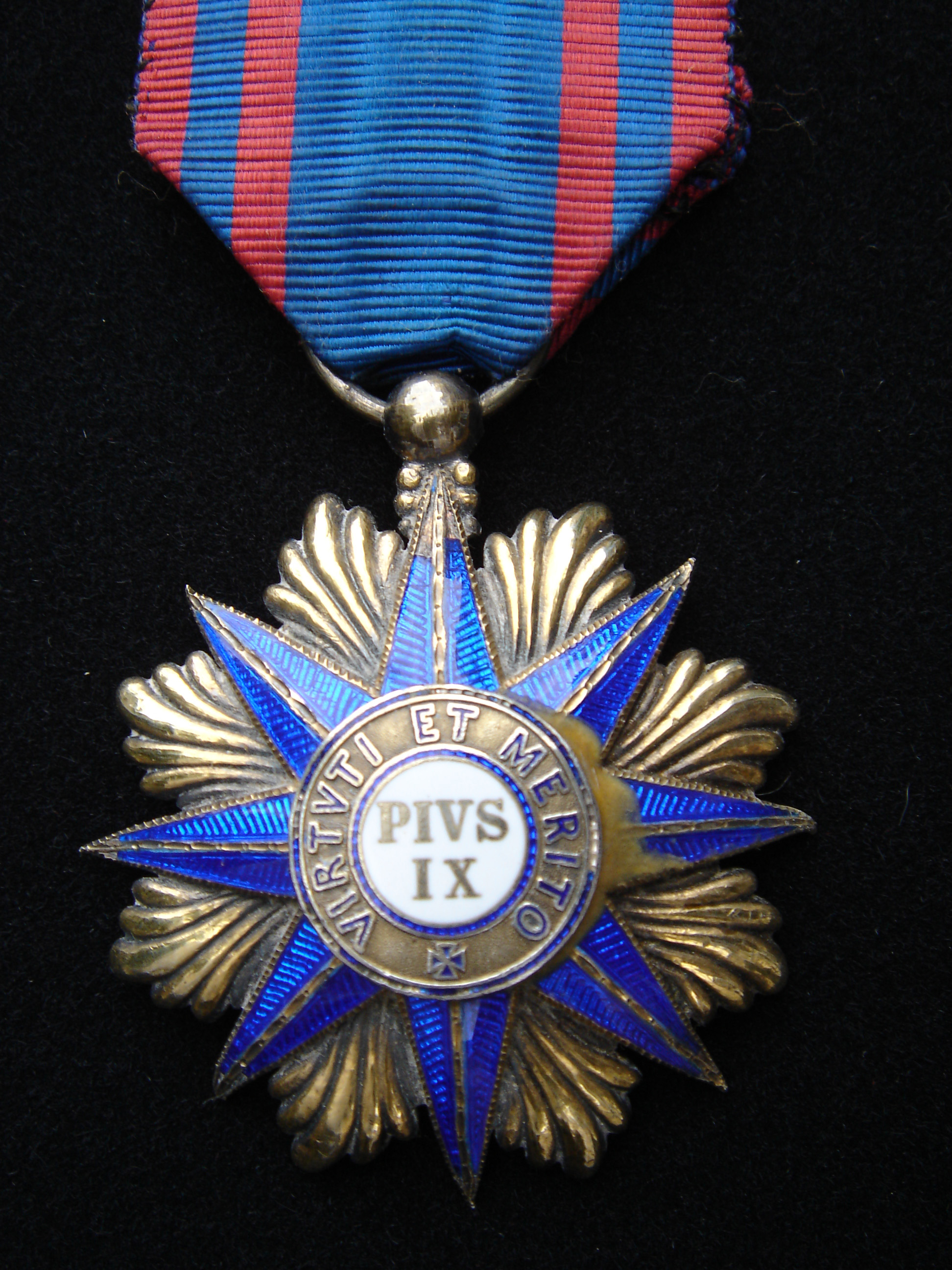 Order of Pius IX - Grade of Knight