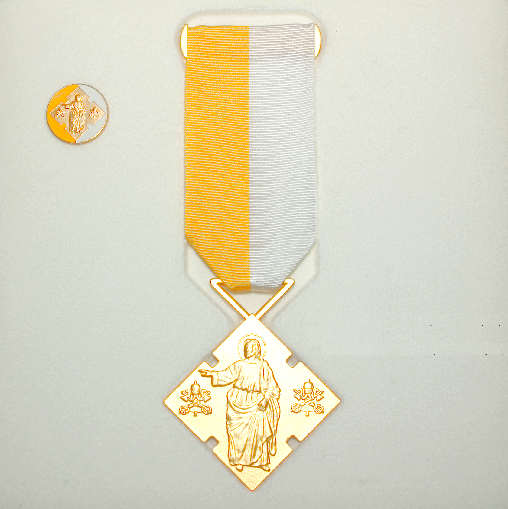 Photograph of the Benemerenti medal awarded to John Parnell Murphy