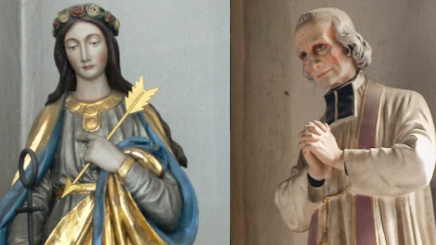 Tout sur Sainte Philomène, vierge et martyre (fêtée le 11 Août) St-philomena-st-john-marie-vianney-andreas-praefcke-cc-by-3-0-romary-cc-by-sa-3-0-e1653041284340