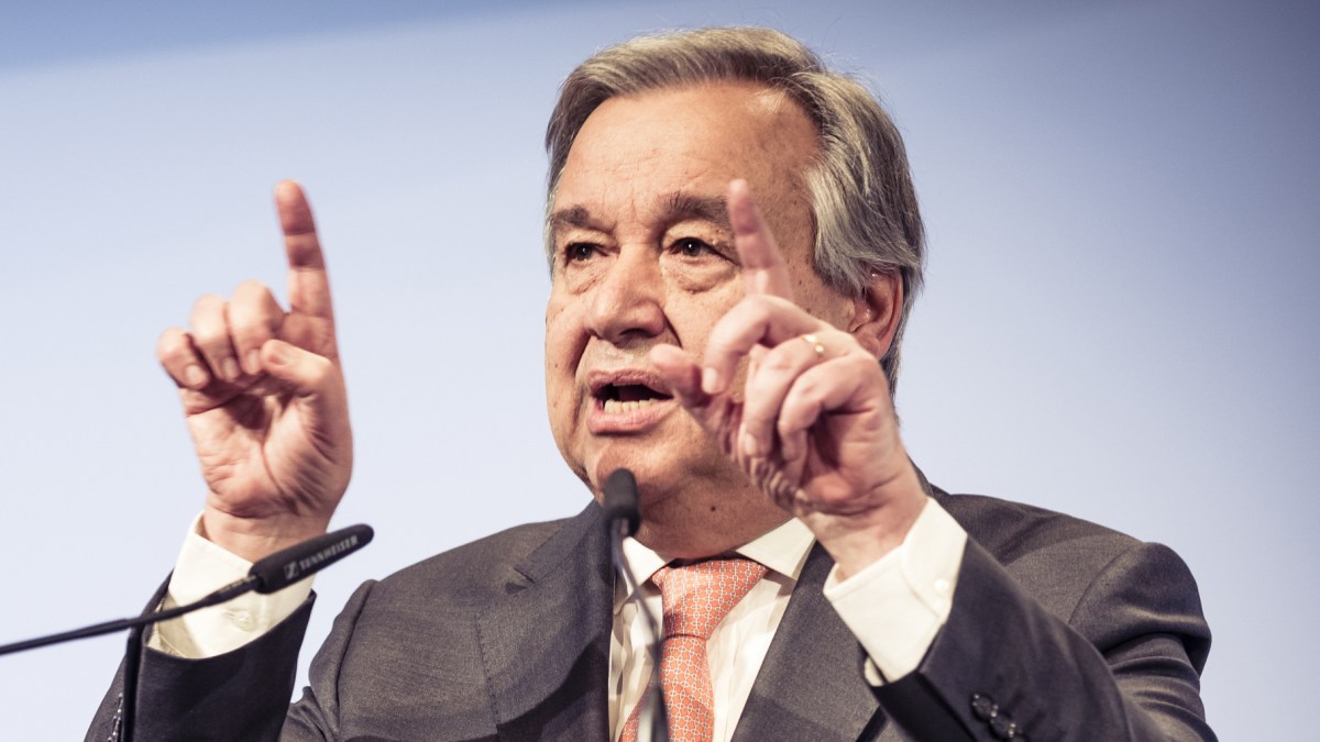 ANTONIO GUTERRES