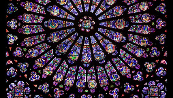 MEDIEVAL; STAINED GLASS