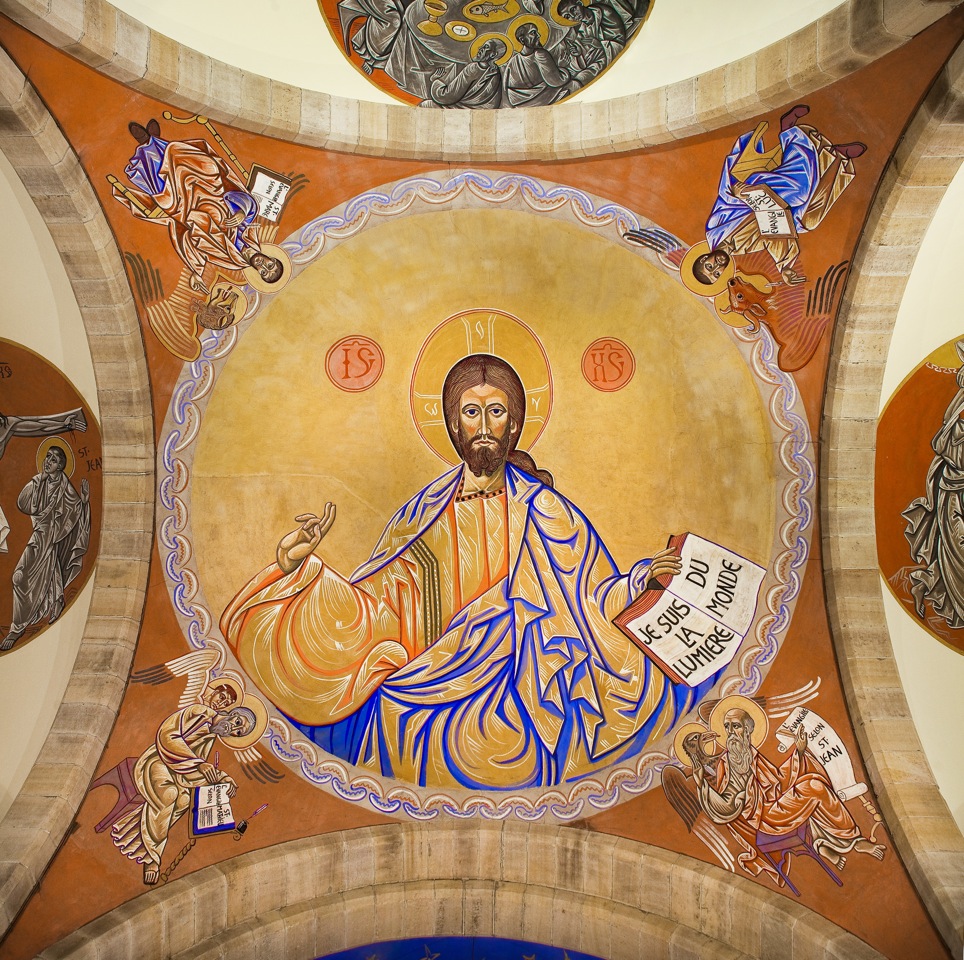 Christ_pantocrator,_église_de_Lagarde,_Aveyron_©Jean-Paul_Azam