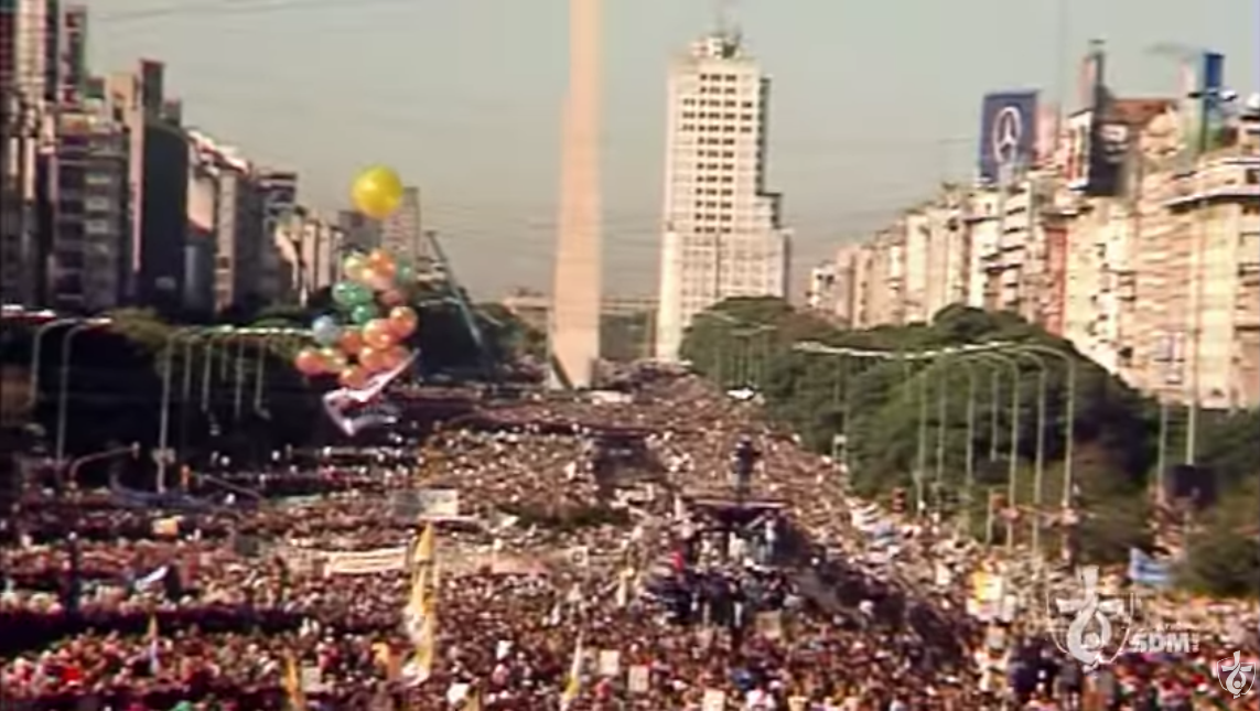 Les JMJ en photos depuis 1987