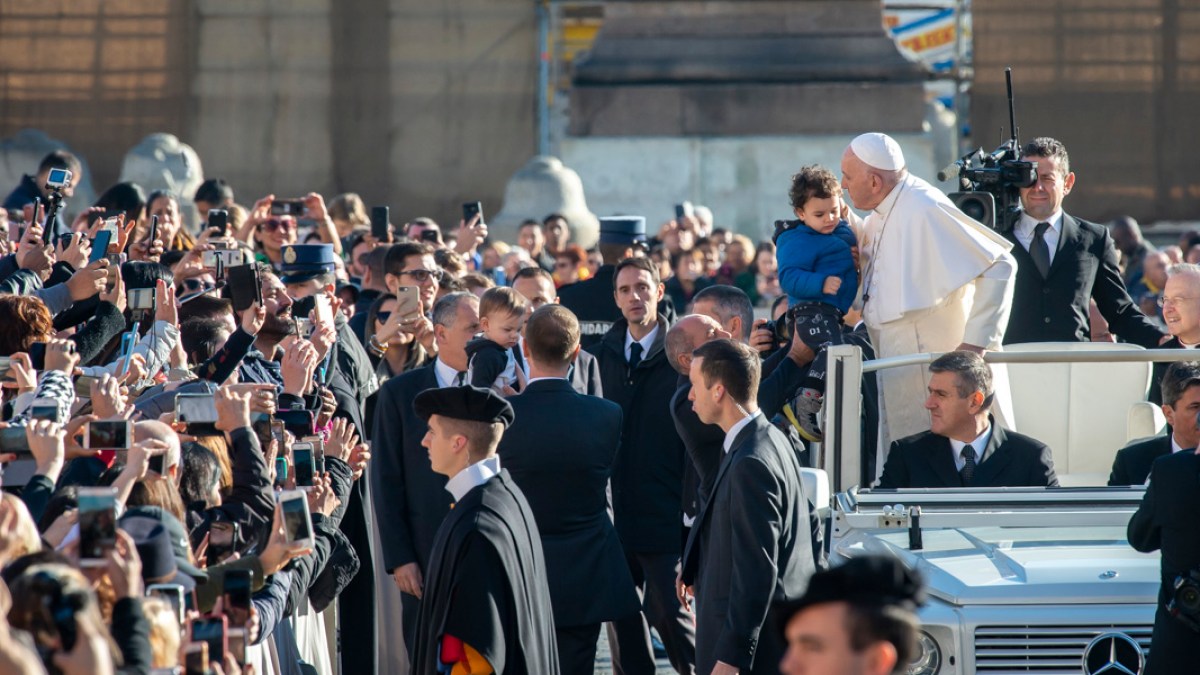 POPE FRANCIS AUDIENCE