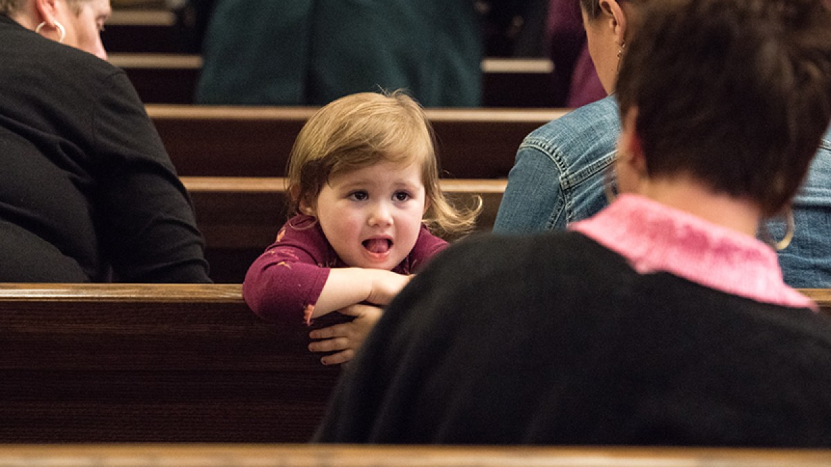 CHILD IN CHURCH
