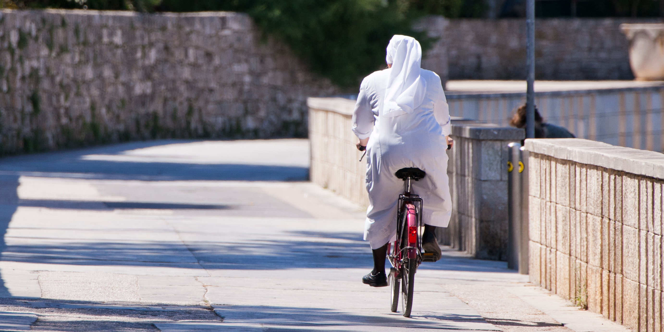 NUN BICYCLE