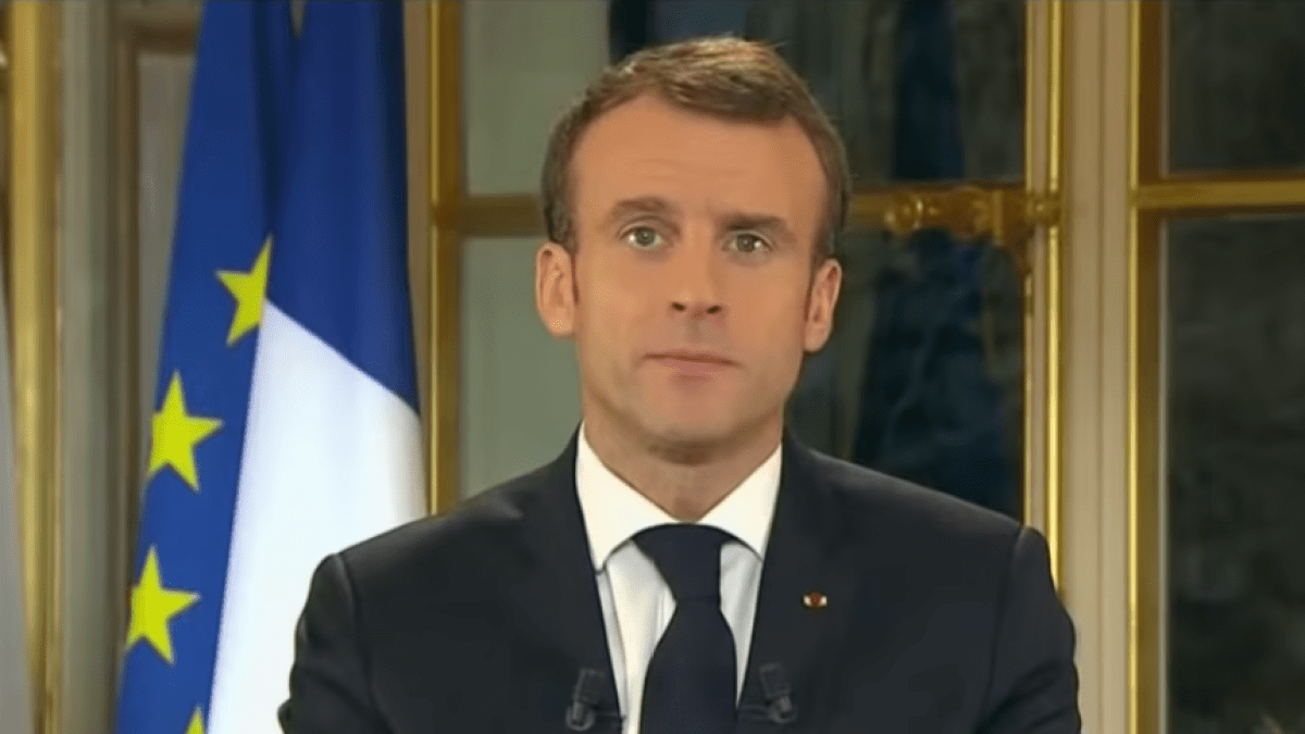 MACRON SPEECH