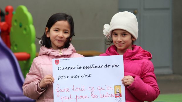 photo enfant Campagne P&rsquo;tits Déj&rsquo; en Carême (c) Ordre de Malte France