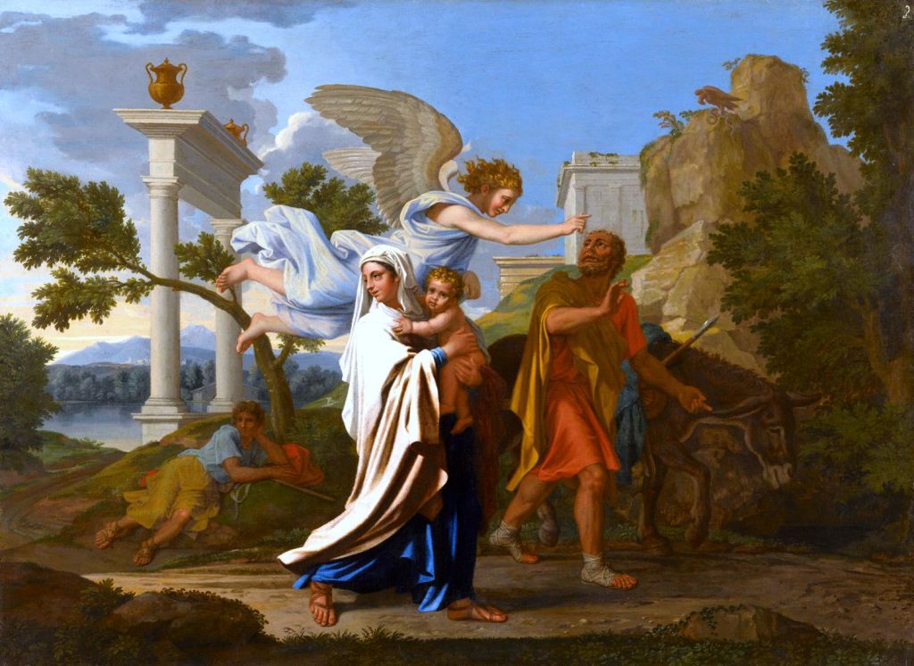 The flight into Egypt