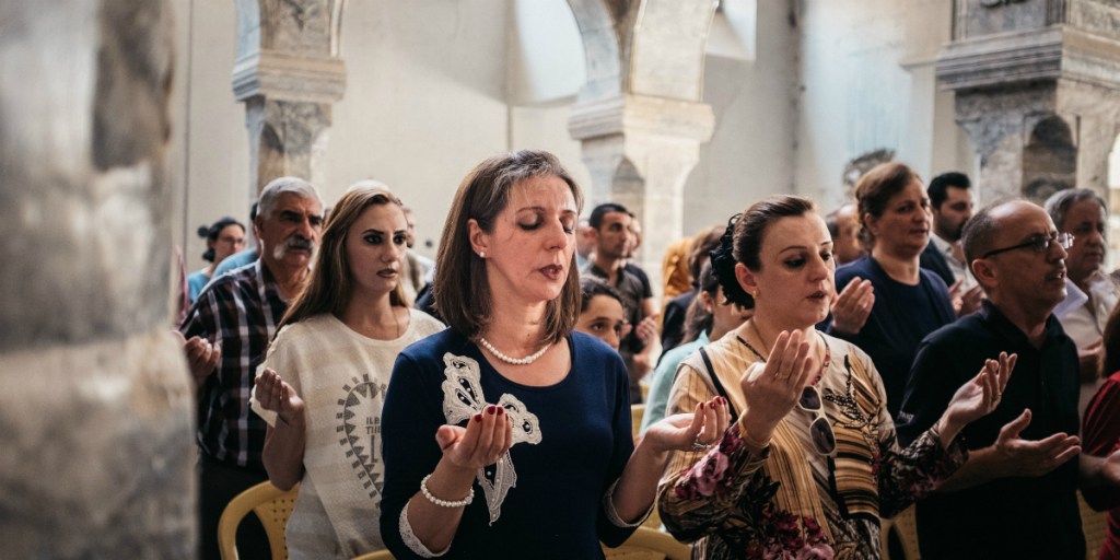 CHRISTIANS-SYRIA-MOSUL-CHURCH