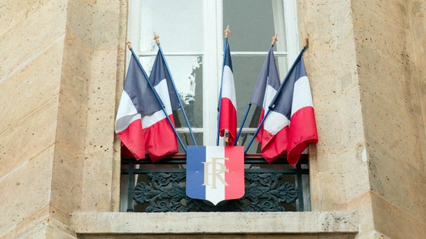 french flags shutterstock