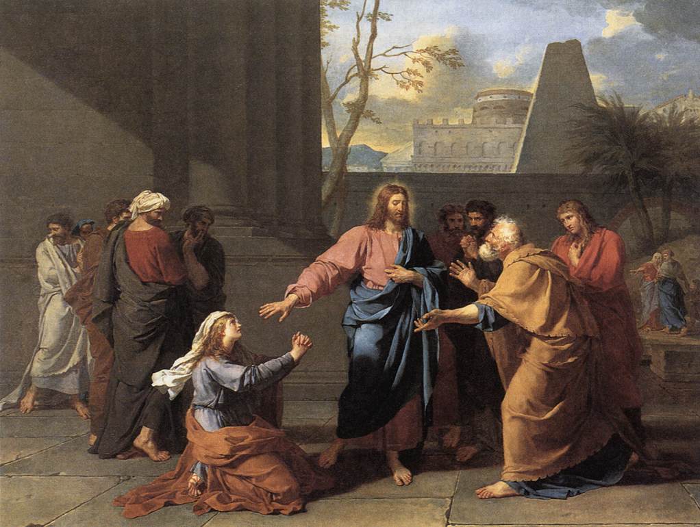Jean-Germain_Drouais_-_The_Woman_of_Canaan_at_the_Feet_of_Christ_-_WGA06696