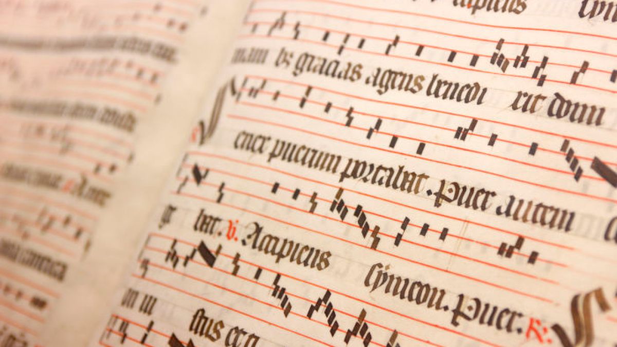 Livre chants grégoriens