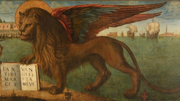 Le Lion de saint Marc par Vittore Carpaccio Palazzo Ducale de Venise