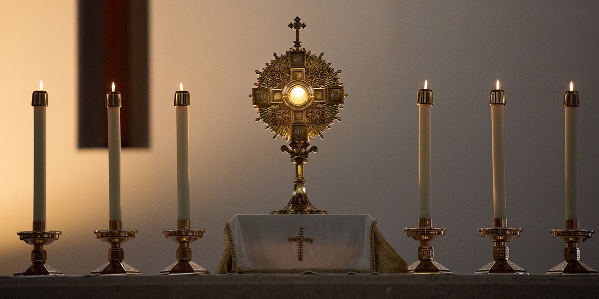 EUCHARIST,BLESSED SACRAMENT