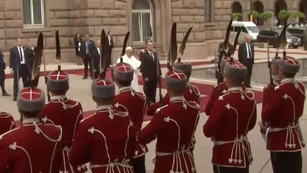 Pape François en Bulgarie