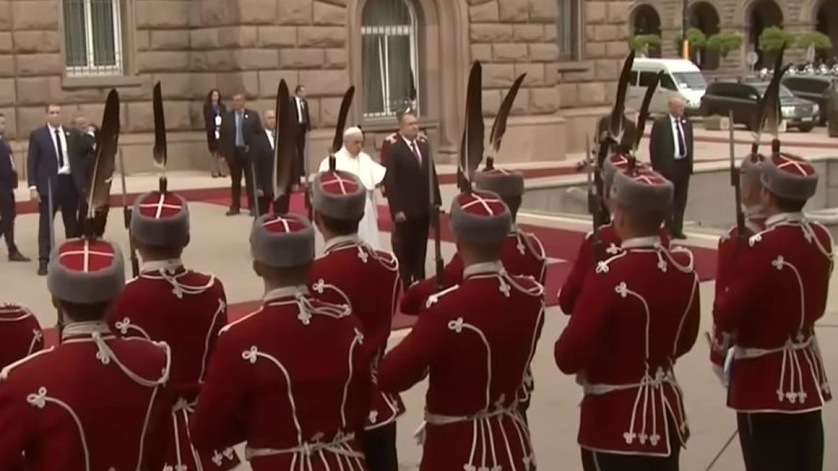 Pape François en Bulgarie
