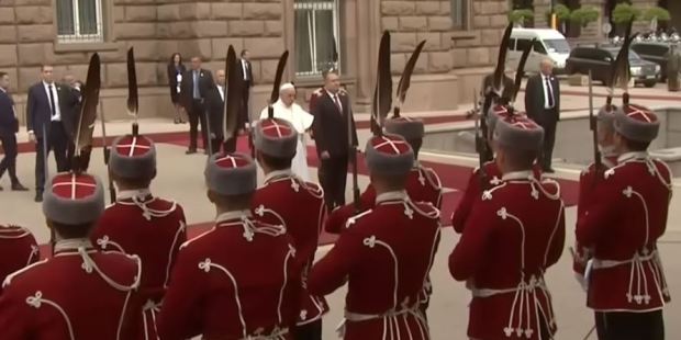Pape François en Bulgarie
