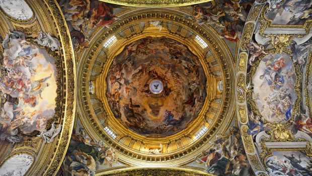 dôme église du Gésù