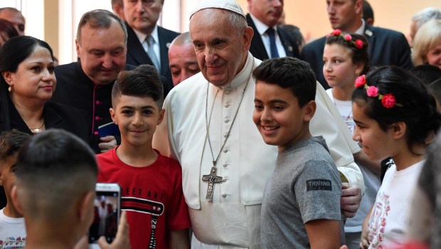PAPIEŻ FRANCISZEK W VRAZHDEBNEJ