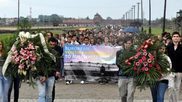 La communaté Sant'Egidio à Auschwitz