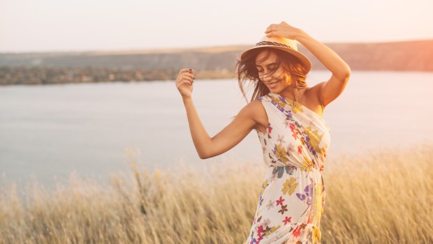 WOMAN, FLOREAL, DRESS
