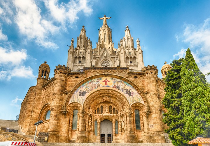 L’église expiatoire du Sacré Cœur de Jésus à Barcelone, en Espagne