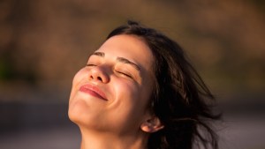 smiling girl portrait