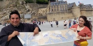 En un an, il a visité les sept sanctuaires de “l’épée de l’archange saint Michel”