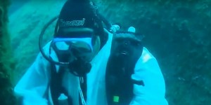En Corse, une procession mariale sous-marine