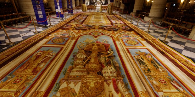 tapis de notre dame de paris