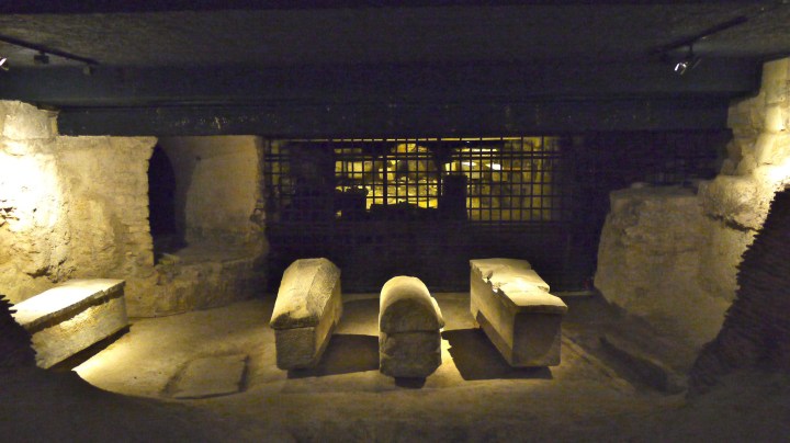 Crypte archéologique basilique saint denis