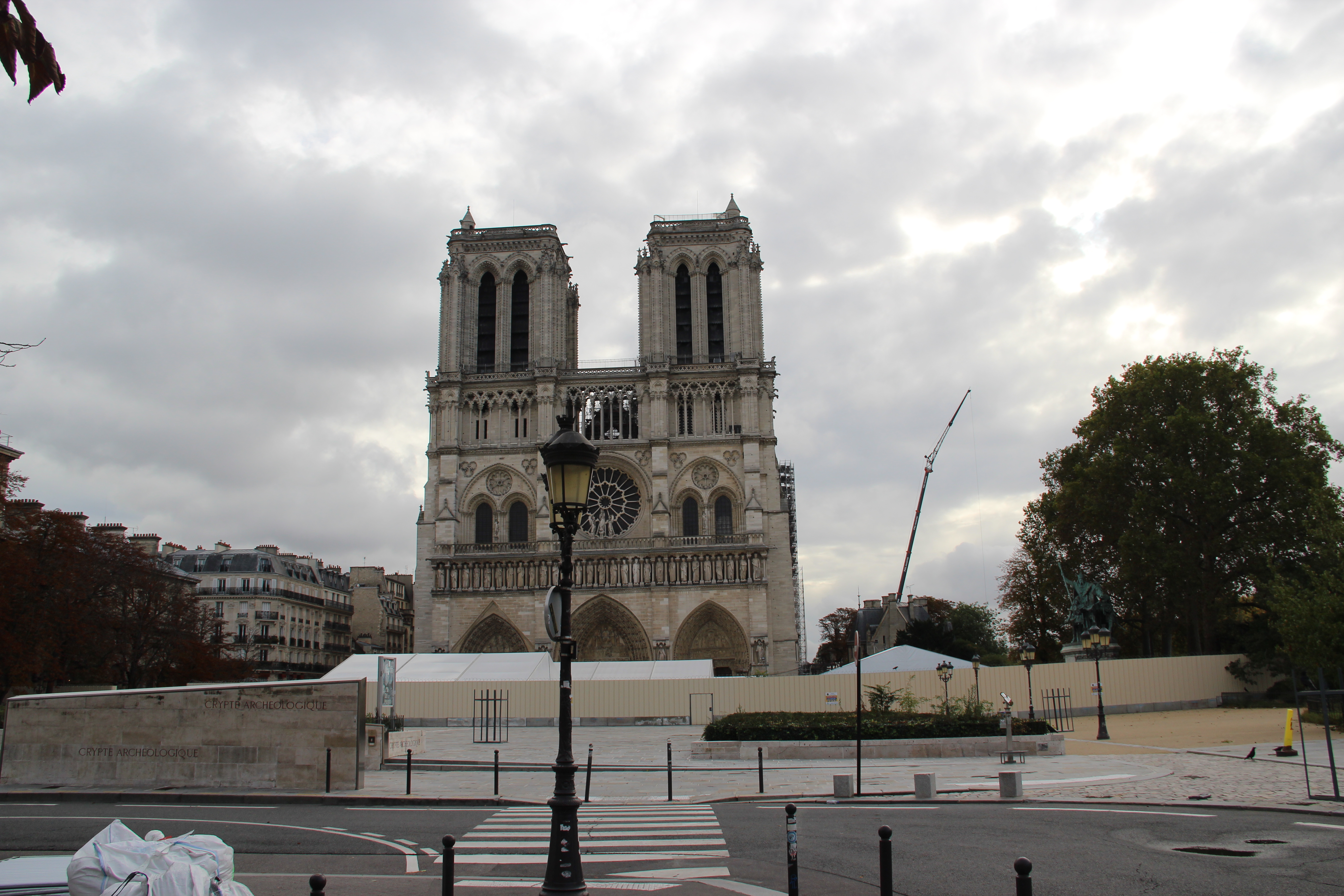 Conférence de presse Notre-Dame